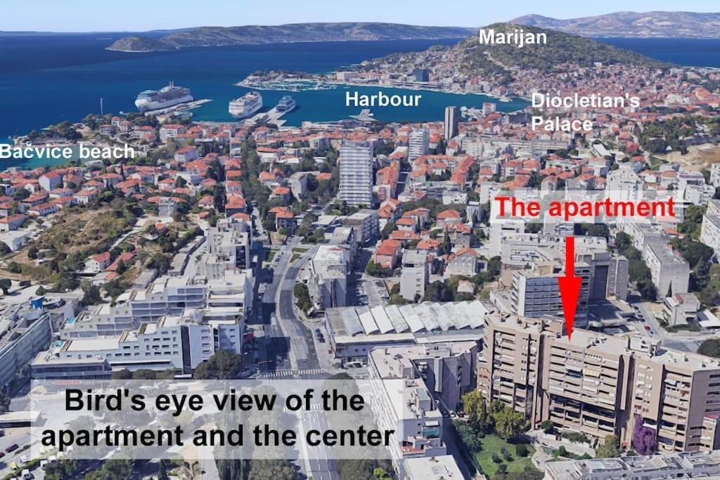 Eurit Apartment Shown In Detail Split Extérieur photo