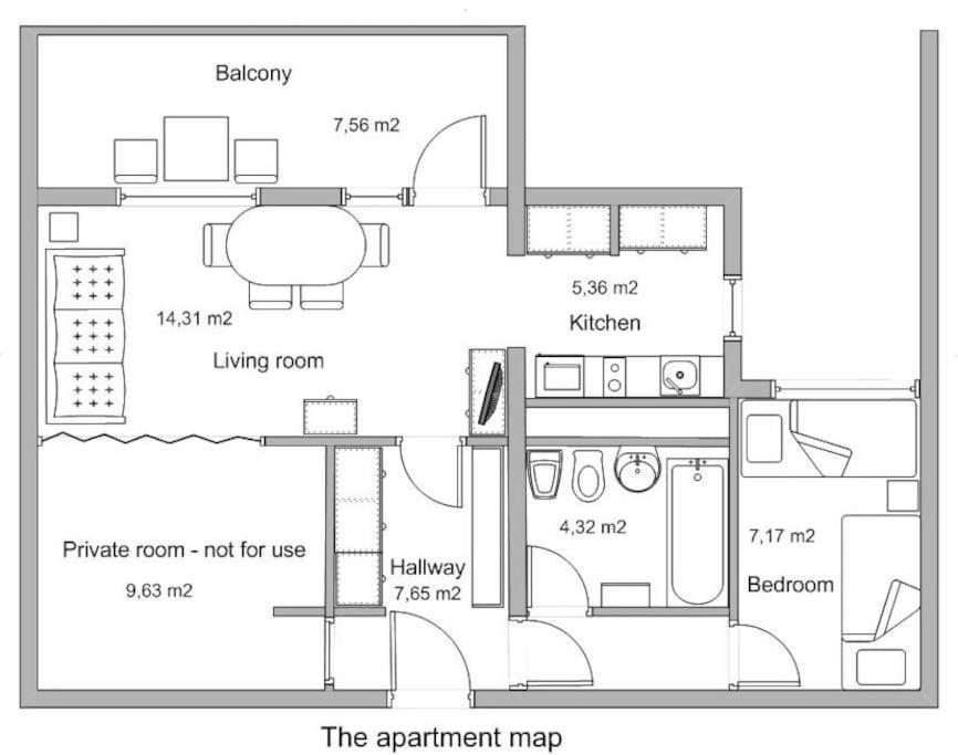 Eurit Apartment Shown In Detail Split Extérieur photo